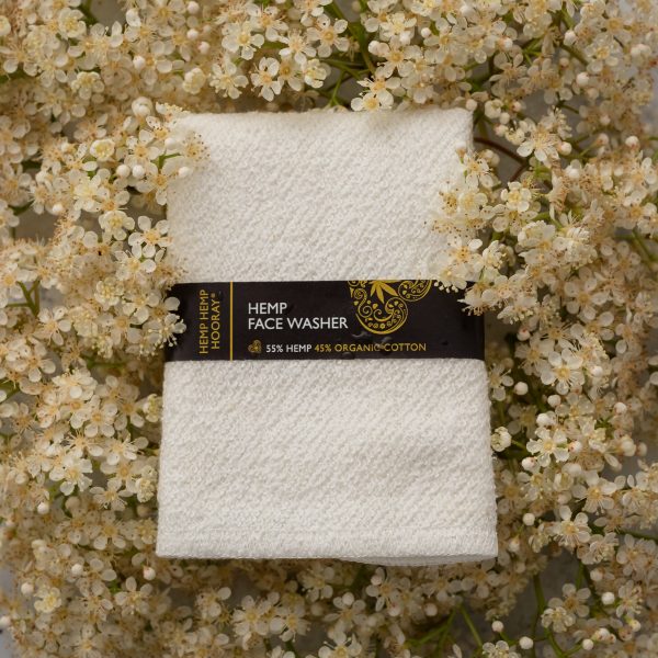 Hemp & Organic Cotton Fiber Face/Body Washer - Single
